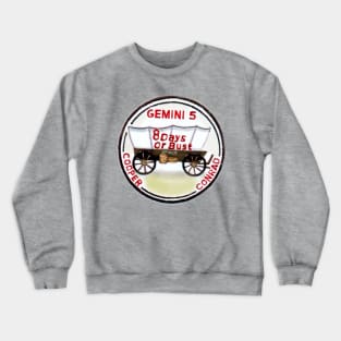 Gemini 5 mission patch/Artwork Crewneck Sweatshirt